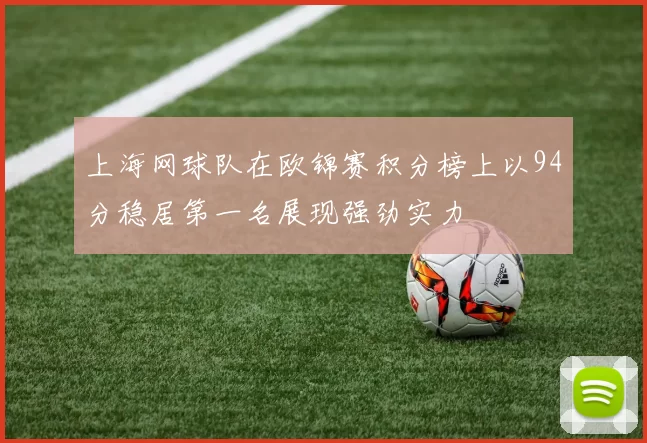 上海网球队在欧锦赛积分榜上以94分稳居第一名展现强劲实力